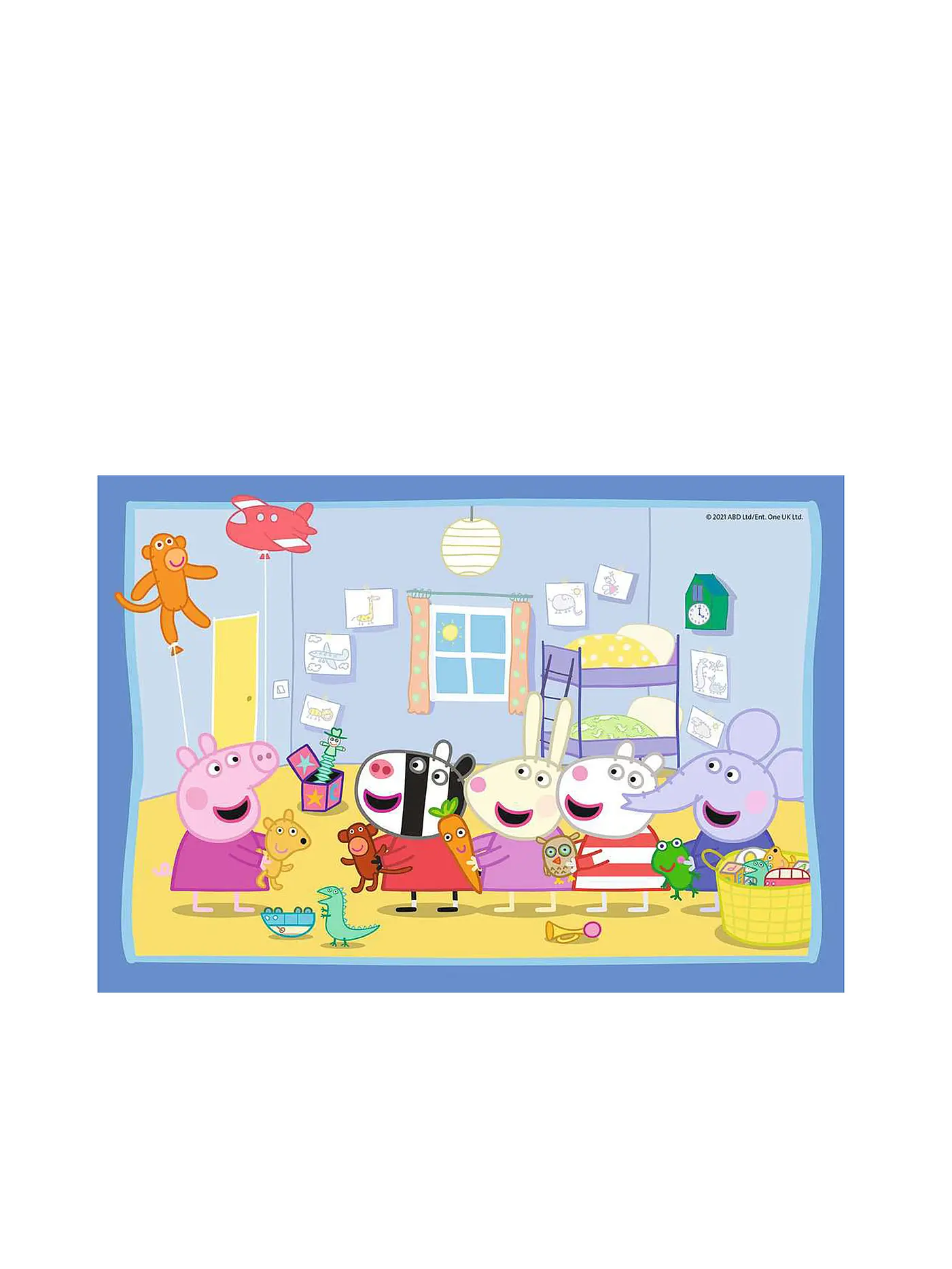 RAVENSBURGER | Kinderpuzzle 05574 - Peppas Abenteuer - 2x12 Teile | 